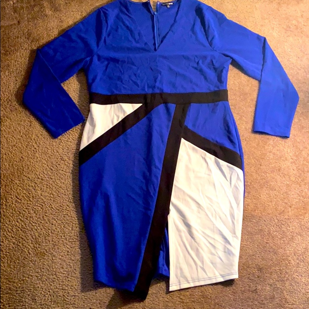 Color block dress
